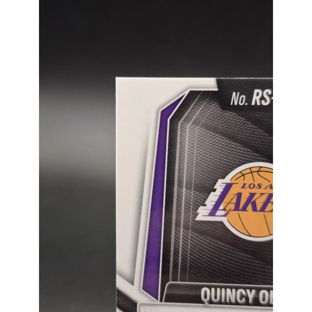 2024-25 Panini Prizm Quincy Olivari #RS-OLI Rookie Signatures (RC) LA Lakers